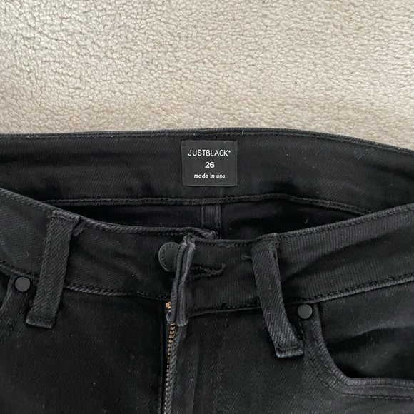 Just Black Jeans with Flare - Picture 3 of 7